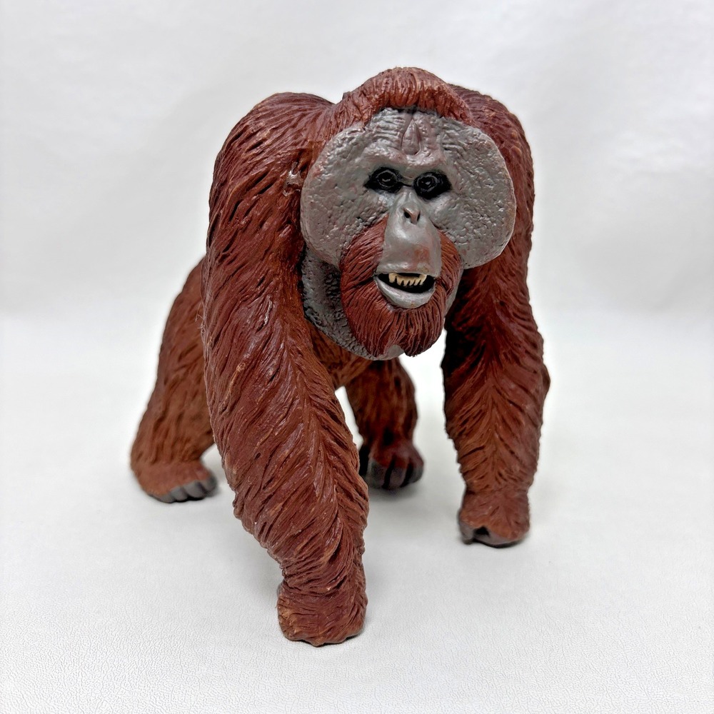Bornean Orangutan Great‎ Ape Animal Figurine Safari Ltd. Wonderful Wildlife 2010